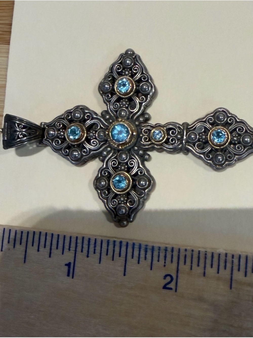 Konstantino cross necklace - Picture 7 of 8